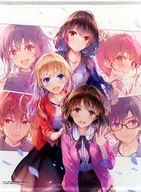 [単品] 集合 B2タペストリー 「冴えない彼女の育てかた 深崎暮人画集 下 Fine. ANIPLEX+限定バンドル版」 同梱特典