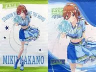 中野三玖 B2タペストリー2本セット 「きゃらっとくじ 映画 五等分の花嫁～FIVE Cheerleader～」 C賞