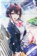 [単品] 八尋実桜 B2タペストリー #ボーイミーツガール 「PS4/Switchソフト/PCソフト 制服カノジョ みお初恋BOX」 同梱特典
