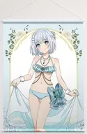 鳶一折紙(水着ドレス) 描き下ろしB2タペストリー Wスエード 「デート・ア・ライブV」