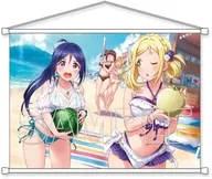 Aqours 果南＆鞠莉[6] B2タペストリー 「ラブライブ!サンシャイン!!」