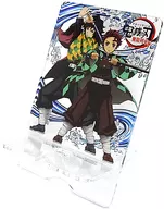 [単品] 竈門炭治郎＆冨岡義勇 アクリルスマホスタンド 「Blu-ray/DVD 劇場版 鬼滅の刃 無限列車編 完全生産限定版 セブンネット限定ランチョンマットセット」 購入特典