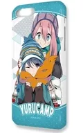デザイン01(各務原なでしこ＆志摩リン) iPhone 7 Plus/8 Plusケース＆保護シート Ver.2 「ゆるキャン△」