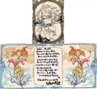 ワムデュス(人型ver) 台紙付きクリアブロマイド＆メッセージカード 「GRANBLUE FANTASY-グランブルーファンタジー-」 2024年バレンタイン・ホワイトデーキャンペーン 