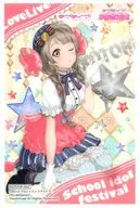 南ことり クリアブロマイド 「ラブライブ!スクールアイドルフェスティバル×セガ スクフェス感謝祭2016 もっとエンジョイ♪キャンペーン」 クレーンゲーム特典
