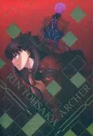 遠坂凛＆アーチャー 限定デザインカード 「劇場版 Fate/stay night[Heaven’s Feel] II.lost butterfly×すき家」 メニュー注文特典 第2弾