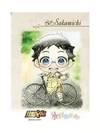小野田坂道 「弱虫ペダル GLORY LINE 水墨伽羅画 イラストカード」