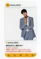ジン ミニフォトカード(日本語版) 「LEMONA×BTS(防弾少年団)」 対象商品購入特典