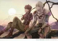 藤丸立香＆ベディヴィエール 細井美恵子描き下ろしイラストカード 「劇場版 Fate/Grand Order -神聖円卓領域キャメロット- 前編 Wandering；Agateram」 来場者特典 6週目