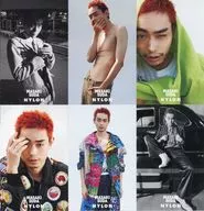 菅田将暉 ミニフォトカード(6枚組) NYLON JAPAN 2022年12月号綴じ込み付録