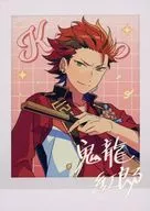 鬼龍紅郎 「あんさんぶるスターズ!!(偶像夢幻祭2) 2周年 ポップアップストア 4周年記念チェキ風ブロマイド」 中国限定
