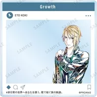 衛藤昂輝 「TSUKIPRO THE ANIMATION 2 トレーディング Ani-Art SNS風アクリルカード ver.SOARA＆Growth」
