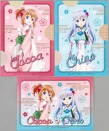 チノ＆ココア ブロマイドセット(3枚セット) 「くじメイト ご注文はうさぎですか? BLOOM」 E-1賞