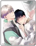 E.青木紫苑＆黒川蒼汰 「腐男子くんには秘密がある アクリルカード 01.公式イラスト」