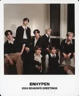 ENHYPEN ポラロイドフォトカード 「ENHYPEN 2024 SEASON’S GREETINGS」 予約特典