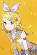 鏡音リン プロフィールカード 「プロジェクトセカイ カラフルステージ! feat.初音ミク 2023ウィンターフェア」 アニメイトグッズ購入特典