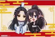 魏無羨＆藍忘機(枠赤) 特典イラストカード 「大河幻想ラジオドラマ 魔道祖師×サンリオキャラクターズ」 エポスカードご提示特典