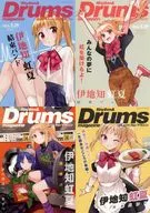 全4種セット A4サイズ雑誌風カード 「ぼっち・ざ・ろっく!×リズム＆ドラム・マガジン 伊地知虹夏 ハッピーバースデーフェア」 アニメイト対象商品購入特典