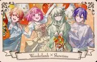ワンダーランズ×ショウタイム(ノーマル) 「プロジェクトセカイ カラフルステージ! feat. 初音ミク 4th Anniversary 感謝祭 グリーティングカードコレクション」