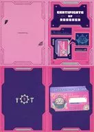 ロボ子さん ろぼさー証明書 「バーチャルYoutuber ホロライブ ロボ子さん 活動6周年記念」