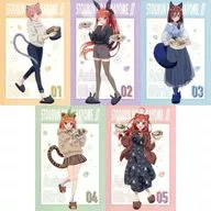 全5種セット オリジナルポストカード 「きゃらっとくじ 五等分の花嫁∬～あにまるガールズ～」 購入特典