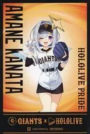 天音かなた ポストカード(読売ジャイアンツコラボイラスト) 「バーチャルYouTuber ホロライブ hololiveCITY SUMMER FAIR ホロライブプライド ～玉投げ～」 C賞