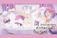 姫森ルーナ 箔押し複製サイン＆メッセージ入りかんざきひろ描き下ろしポストカード 「バーチャルYouTuber ホロライブ 姫森ルーナ 活動3周年記念 活動3周年記念フルセット」 購入特典