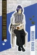 六道骸 「家庭教師ヒットマンREBORN!×カラオケまねきねこ 箔押しポストカード」