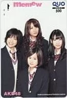 前田敦子/宮澤佐江/計4名「クオカード500 AKB48」 memew Vol.42 全プレ