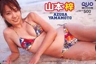 「クオカード500 山本梓」 ヤングマガジン抽プレ