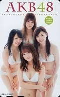 入山杏奈/武藤十夢/向井地美音/計4名「図書カード500円 AKB48」 週刊少年サンデー 2016年NO.29 抽プレ