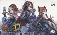 (※期限切れ/未使用)リューナ/ロレッタ/マーヤ「WebMoney500POINT 戦場のヴァルキュリアDUEL」