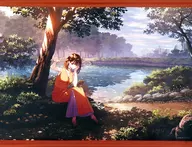 【オリジナル】B2Wスエードタペストリー W30C2 99+ 麗 by Melonbooks Girls Collection 2021 winter(古弥月) /メロンブックス