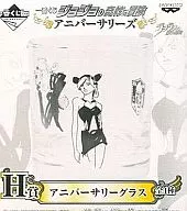 ジョルノ・ジョバァーナ＆空条徐倫 アニバーサリーグラス 一番くじ「ジョジョの奇妙な冒険」アニバーサリーズ H賞