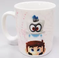 マリオ＆キャッピー(ホワイト) マグカップ 「一番くじ スーパーマリオ オデッセイ」 D賞
