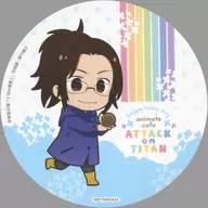 ハンジ・ゾエ コースター 「進撃の巨人 Season 3 Part.2×animatecafe」 メニュー注文特典