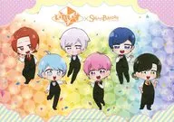 いれいす(ミニキャラ) ペーパーランチョンマット 「いれいす×SWEETS PARADISE」 コラボカフェ利用特典