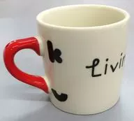 堂本光一 マグカップ B 赤 「Living with KinKi Kids -KinKi Kids 25th Anniversary POP UP STORE-」