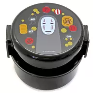 カオナシ(提灯) 抗菌丸型ランチボックス2段 「千と千尋の神隠し」