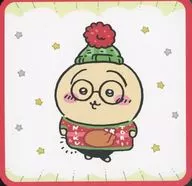 うさぎ(クリスマス) コースター 「ちいかわ なんか小さくてかわいいやつ ちいかわレストラン」 PARCOとちいかわのクリスマスッ!!!キャンペーン 対象商品購入特典