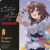 戌神ころね(ノーマル) オリジナルコースター 「バーチャルYouTuber ホロライブ hololive 5th fes. Capture the Moment×JOYSOUND コラボキャンペーン」 コラボドリンク注文特典 第1弾