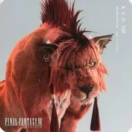 レッドXIII オリジナルコースター 「ファイナルファンタジーVII リバース×SQUARE ENIX CAFE」 ドリンクメニュー注文特典 前期