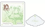 04.千夜(描き下ろしイラスト) アクリルコースタースタンド 「ご注文はうさぎですか?BLOOM」