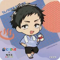 社築(ミニキャラ) オリジナルコースター 「バーチャルYouTuber にじさんじ×極楽湯・RAKU SPA ととのうにじさんじ 第二弾」 コラボメニュー注文特典