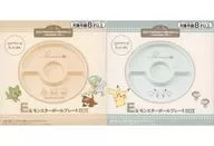 全2種セット モンスターボールプレート 「一番くじ 2023 Pokemon Collection くじ ～HIDAMARI LIFE～」 E賞