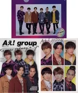 全3種セット A4クリアファイル 「Aぇ! group×セブンイレブン キャンペーン」 対象商品購入特典