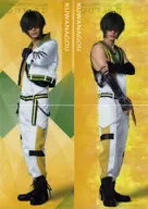 福井巴也(桑名江) 縦型クリアファイル2枚セット ライブver. 「ミュージカル『刀剣乱舞』 江 おん すていじ ～新編 里見八犬伝～」 Loppi・HMV＆BOOKS online限定