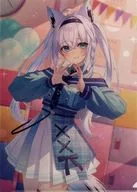 白上フブキ(プレッピー風衣装) オリジナルA4クリアファイル 「バーチャルYouTuber ホロライブ×ローソン」 対象お菓子購入特典