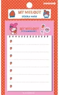 マイメロディ 付箋 「サンリオキャラクターズ」