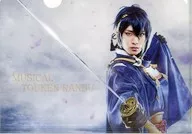 [単品] 黒羽麻璃央(三日月宗近) A4クリアファイル 「DVD/Blu-ray ミュージカル 『刀剣乱舞』 ～阿津賀志山異聞～」 Loppi・HMV限定特典 クリアファイルセット同梱品